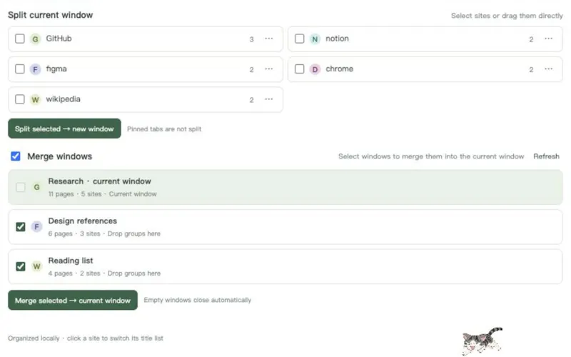 TabPurr | Save & Restore Chrome Tabs screenshot 3