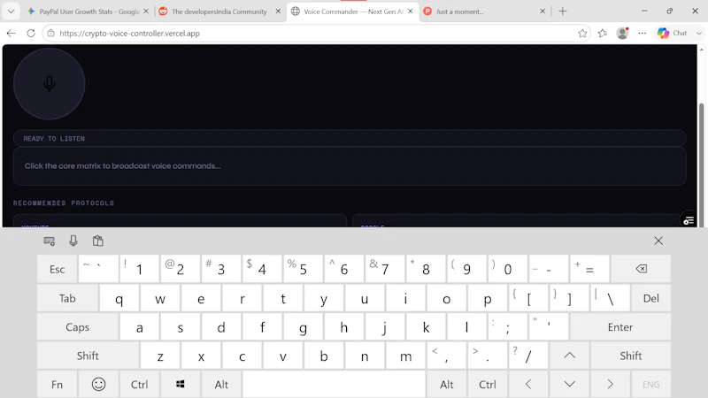 voice controller  screenshot 1
