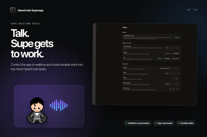 OpenCode Superapp screenshot 4