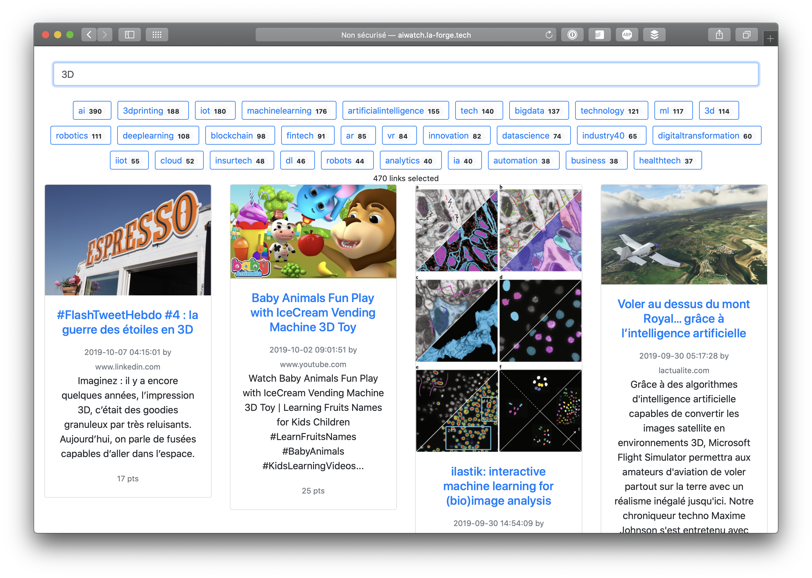 To discover best articles on AI gallery image