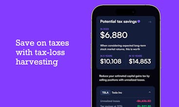 税金控除のためのカスタムガイダンスとAIによる投資のヒントをMezziアプリで提供します。