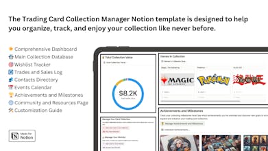 Trading Card Collection Manager gallery image