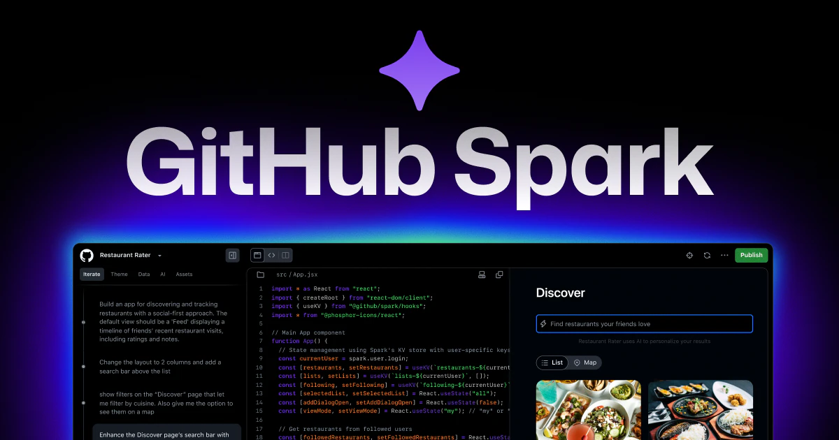 startuptile GitHub Spark-AI platform for building + deploying full-stack apps