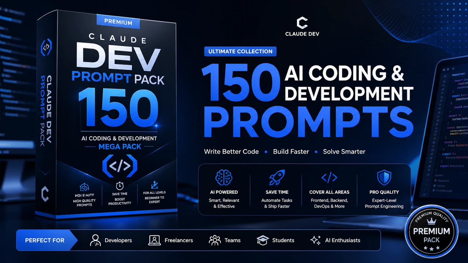 Claude Dev Prompt Pack 150  screenshot 1