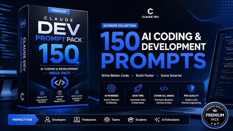 Claude Dev Prompt Pack 150  screenshot 1