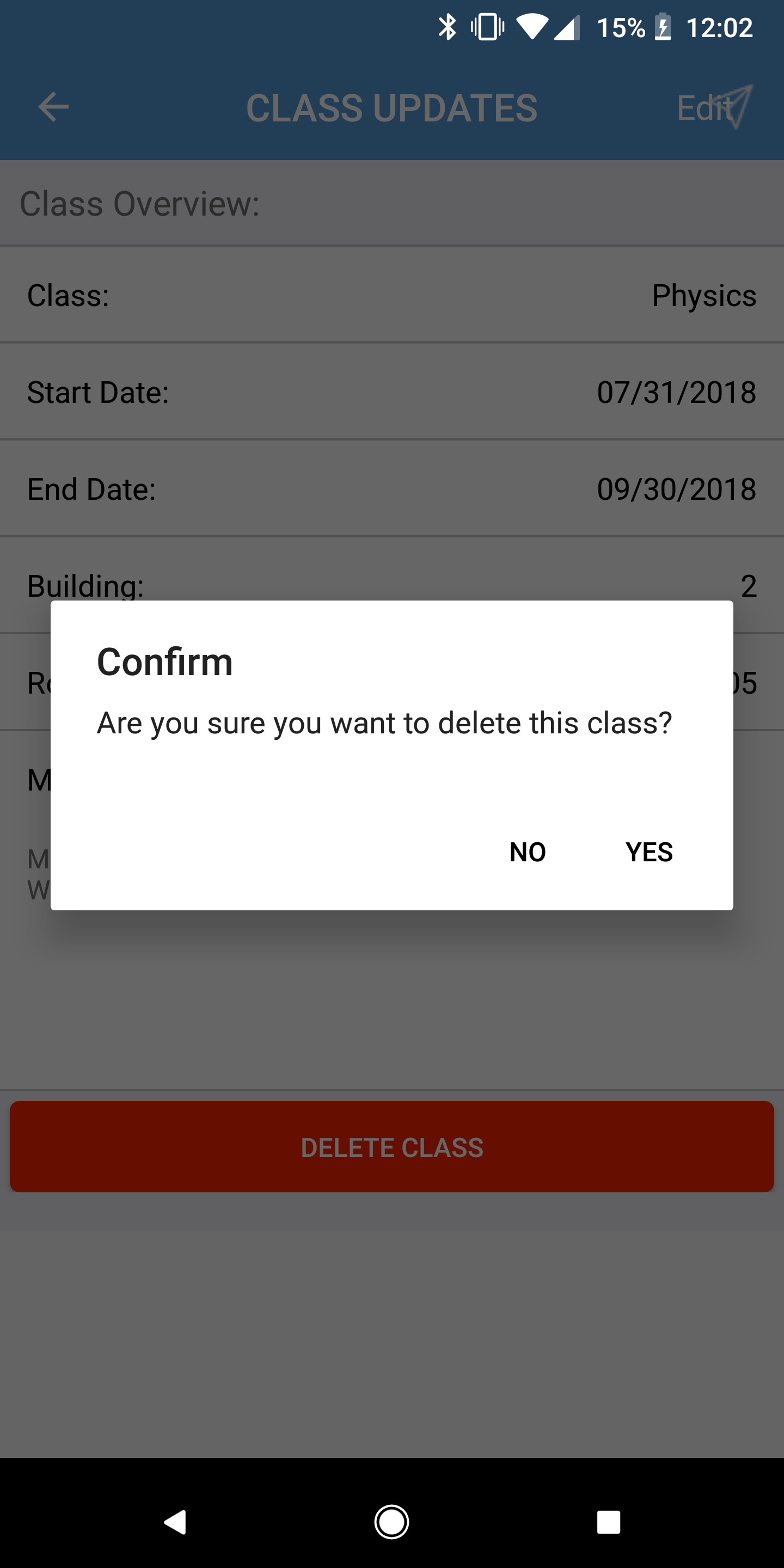 Class Updates gallery image