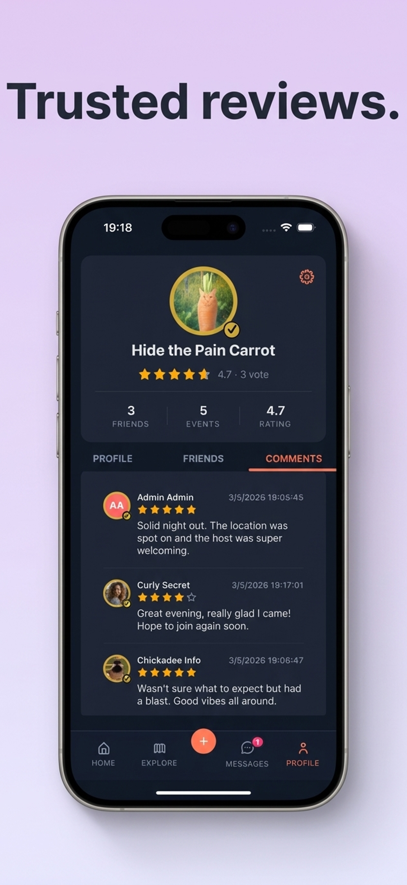 Chickadee App gallery image