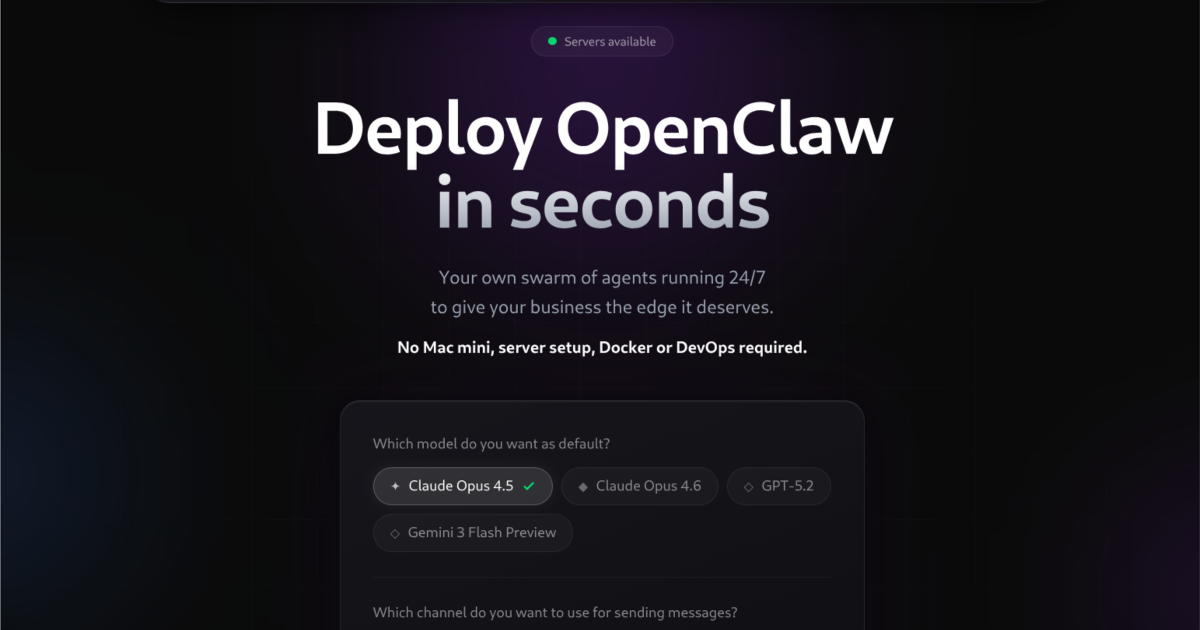 SimpleClaw Shop - Main product screenshot demonstrating key features and user interface