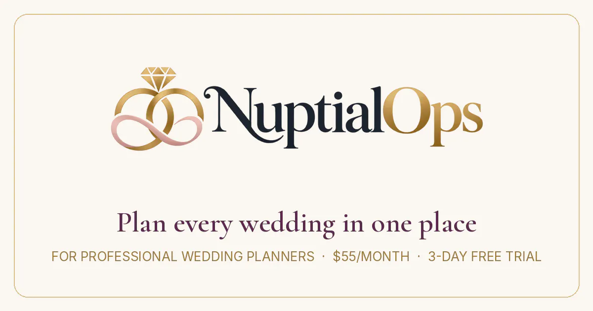 NuptialOps gallery image