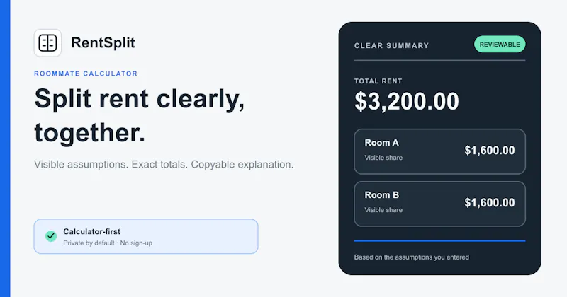 RentSplit screenshot 1