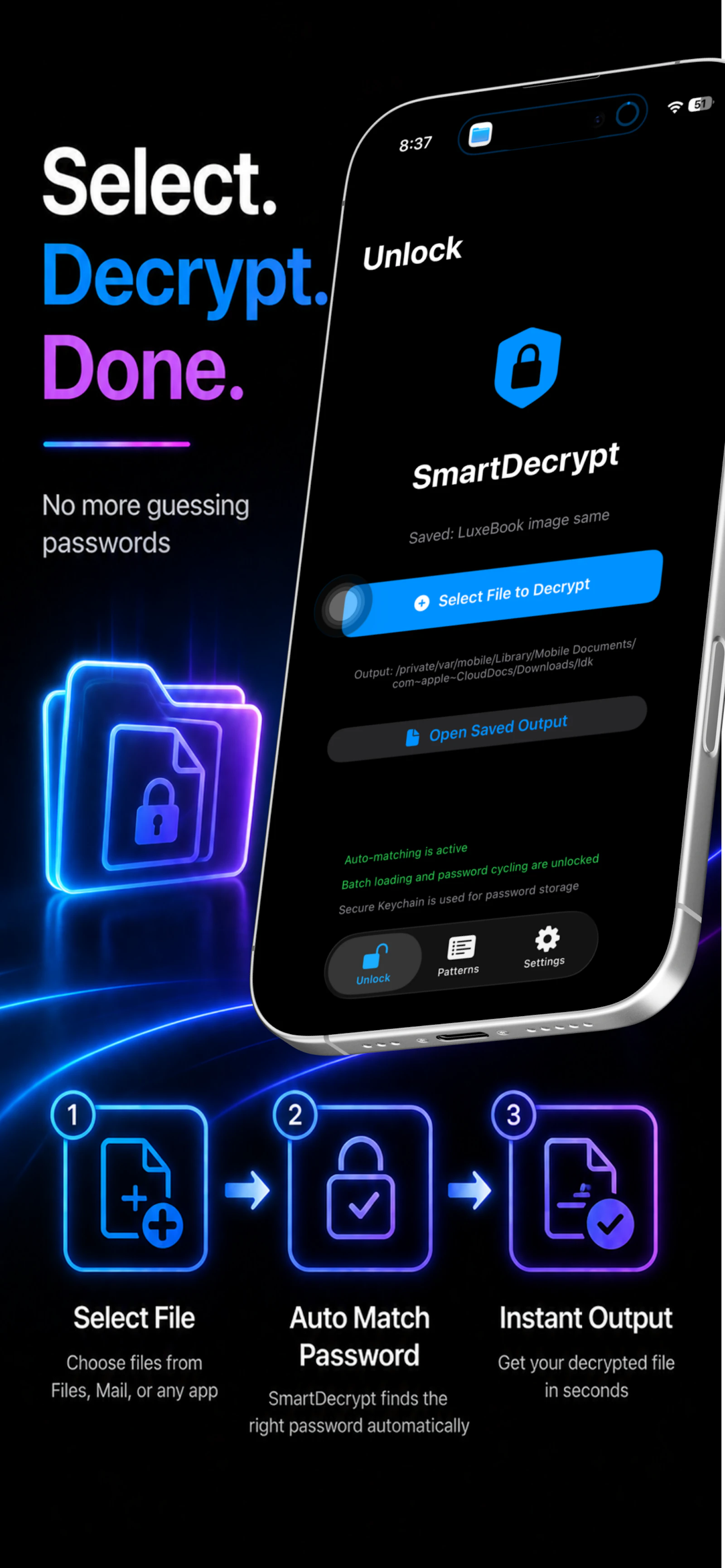 SmartDecrypt PDF ZIP screenshot 2