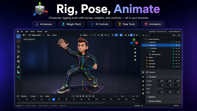Online 3D Editor screenshot 3