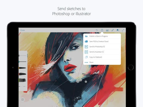 Adobe Photoshop Sketch gallery image