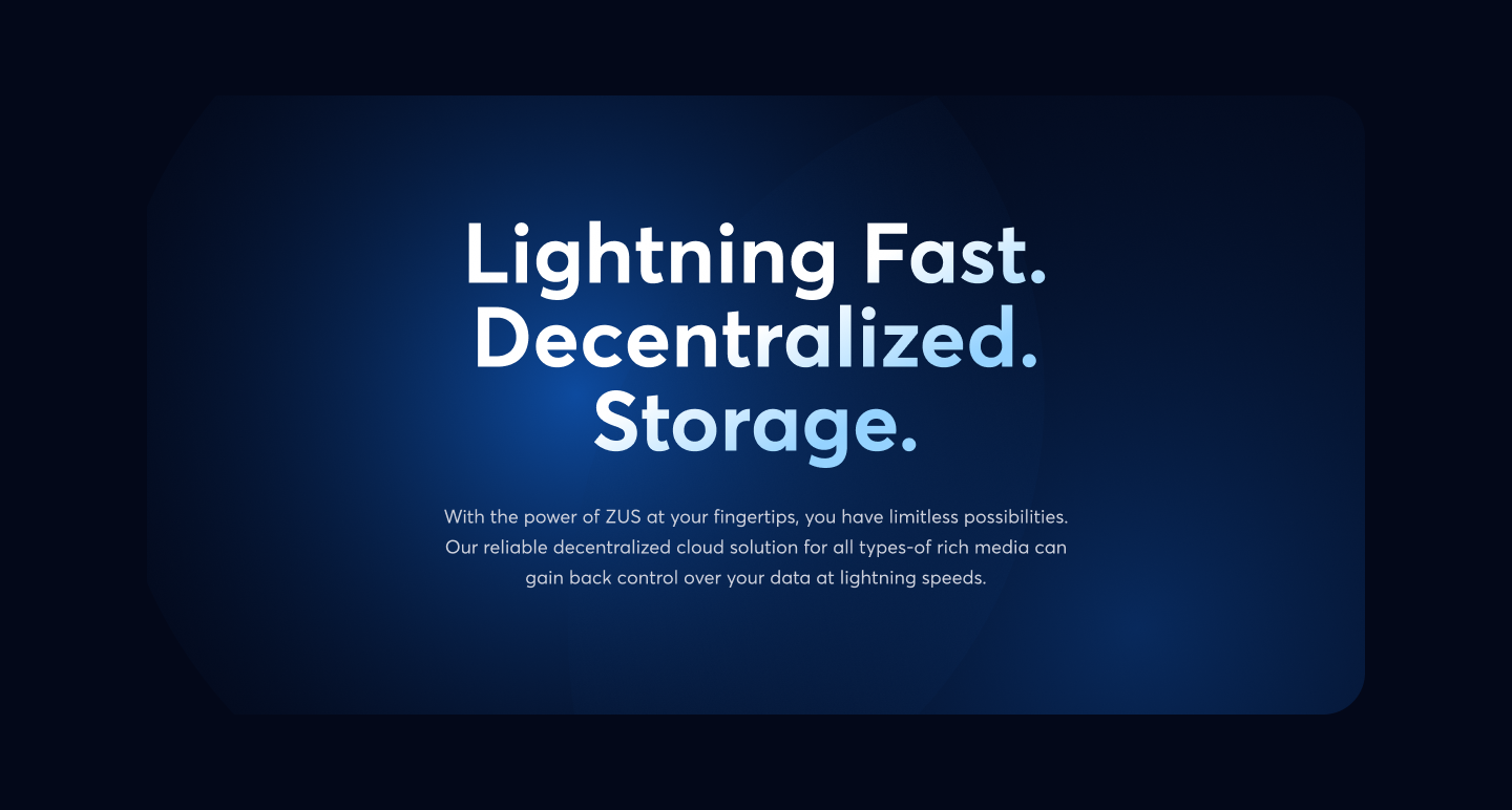 Züs Network: A Secure Multi-Cloud media 4