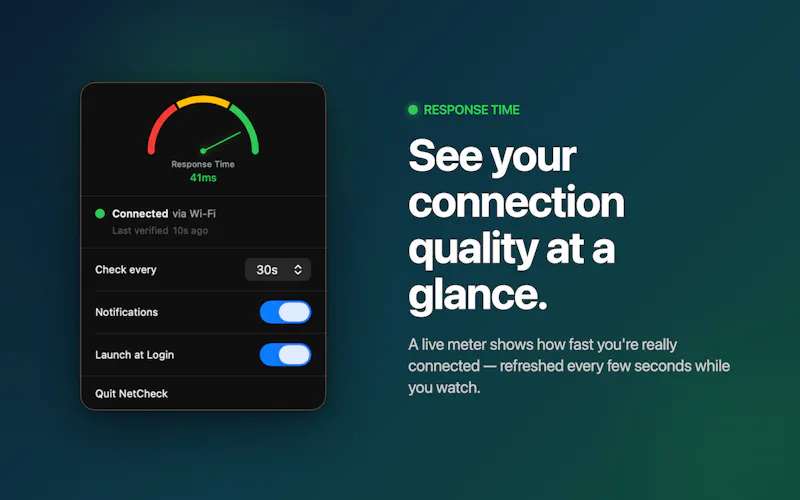 NetCheck screenshot 3