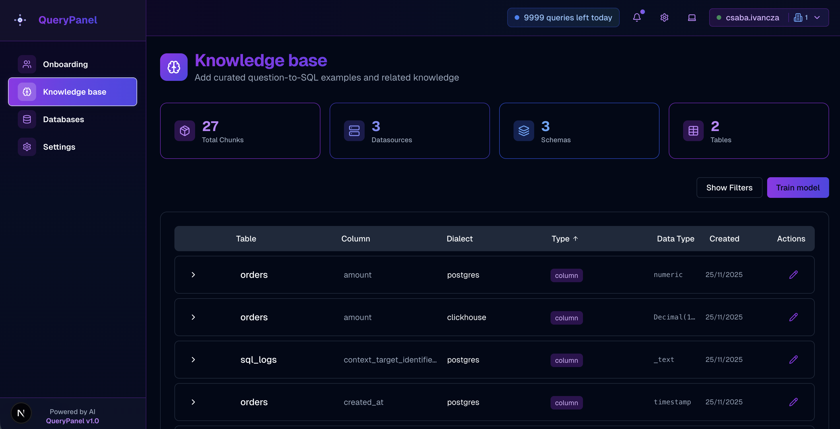 Querypanel: AI-Powered Visualizations gallery image