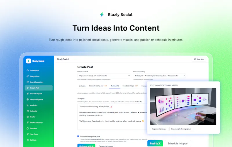 Blazly Social screenshot 4