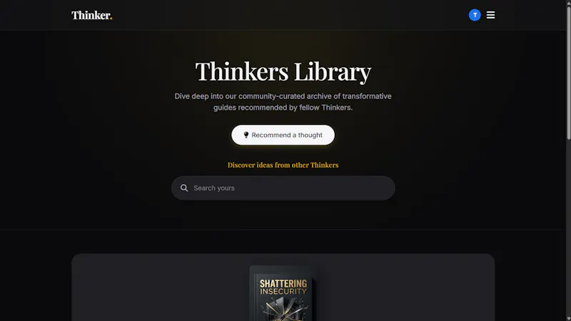 Thinker screenshot 6