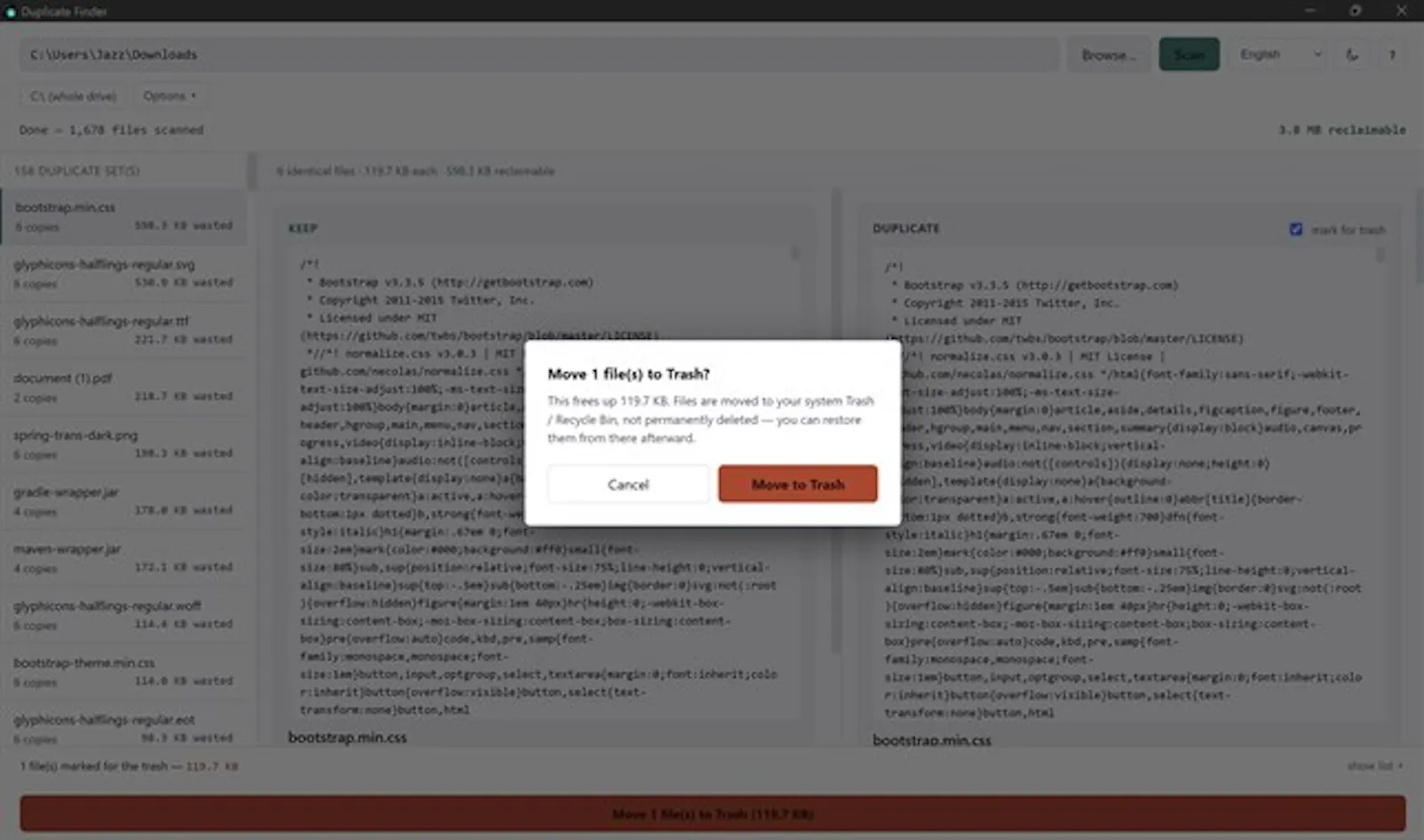 Duplicate Finder screenshot 3