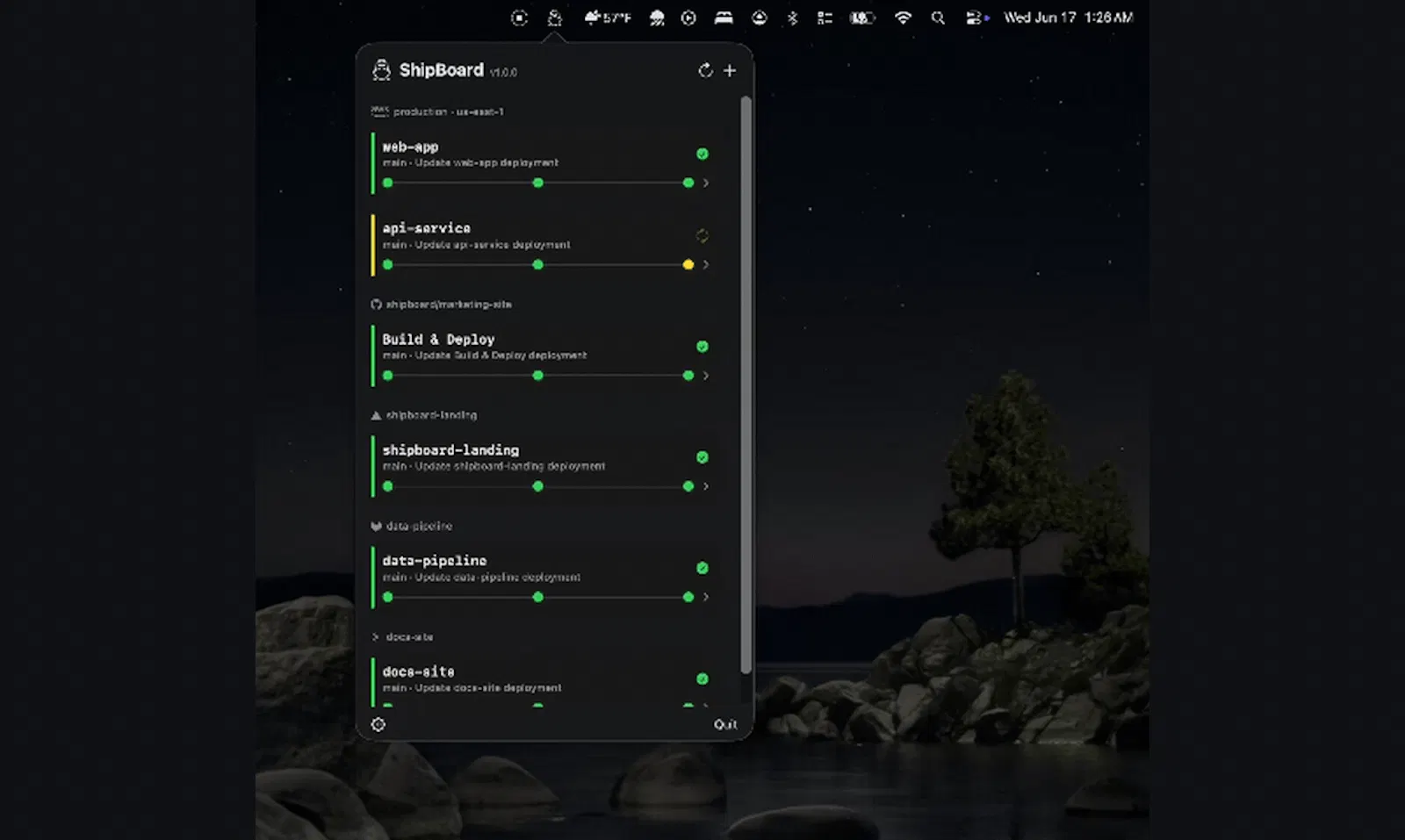 ShipBoard screenshot 2