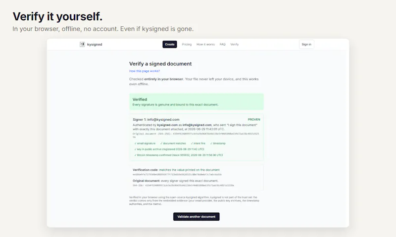 kysigned screenshot 5