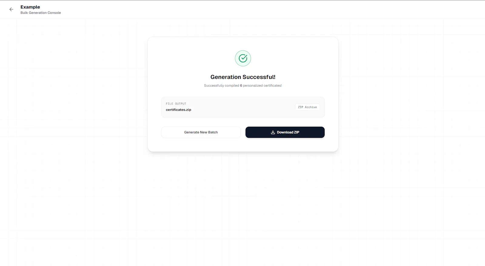 BulkCert screenshot 5