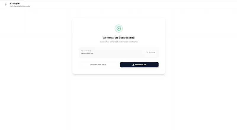 BulkCert screenshot 5