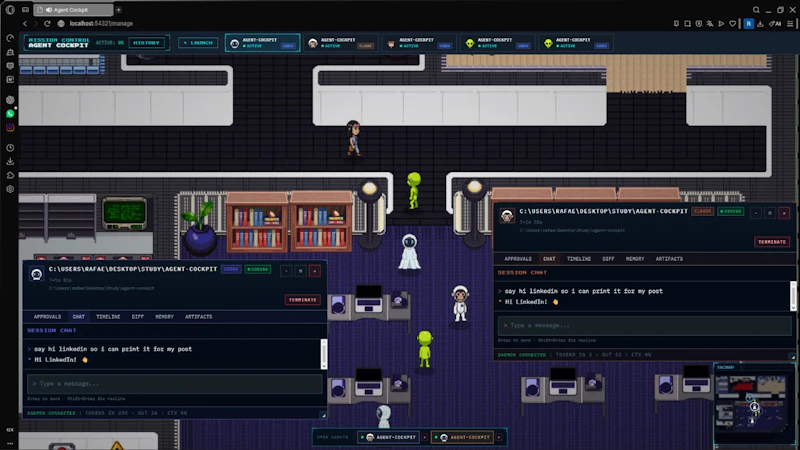 Agent Cockpit screenshot 3