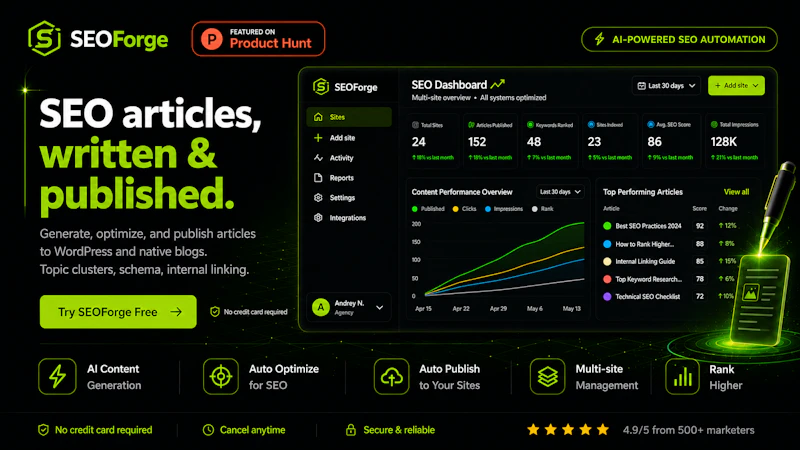 SEOForge screenshot 3
