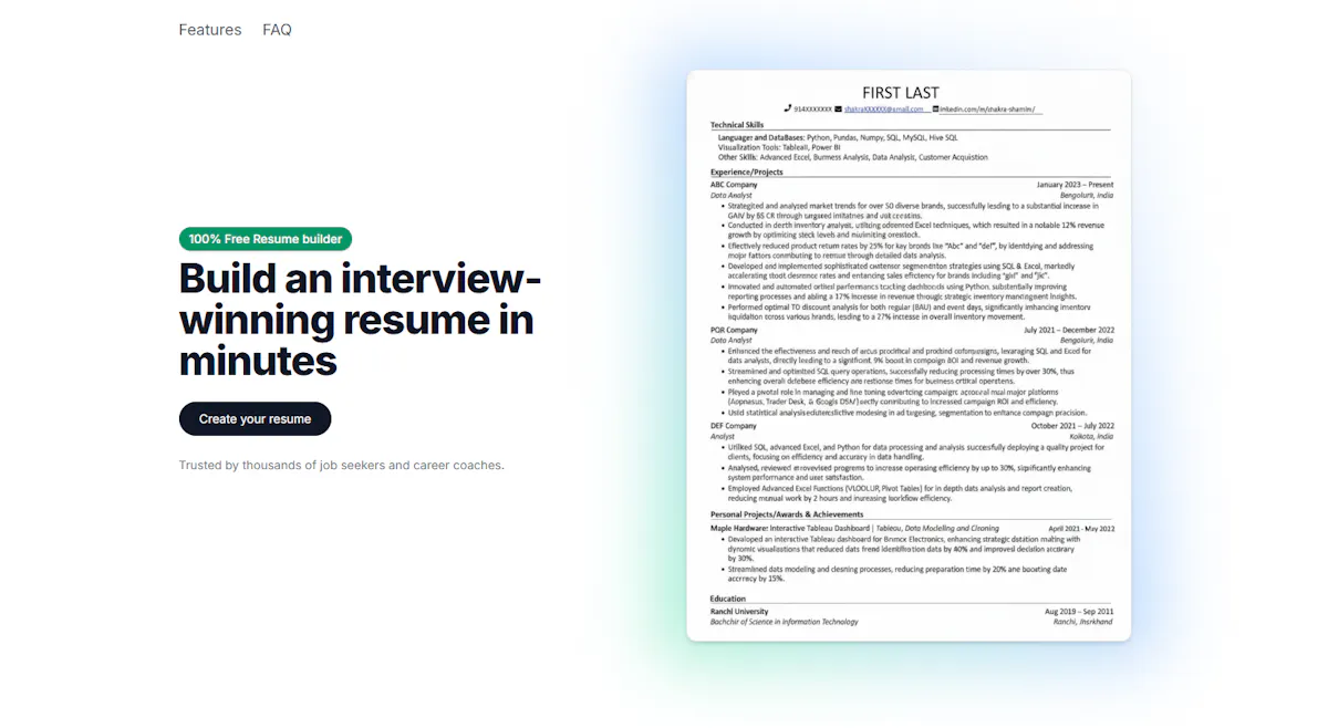 Perfect Resume