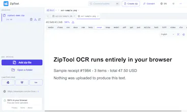 ZipTool gallery image