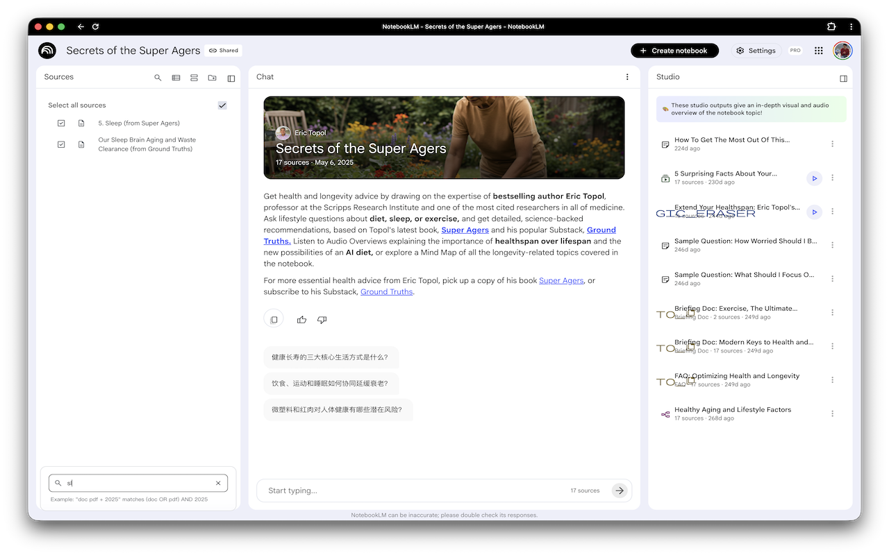 NotebookLM Enhancer gallery image