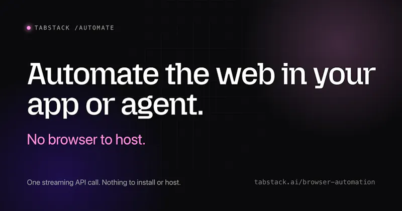 Tabstack Browser Automation screenshot 2