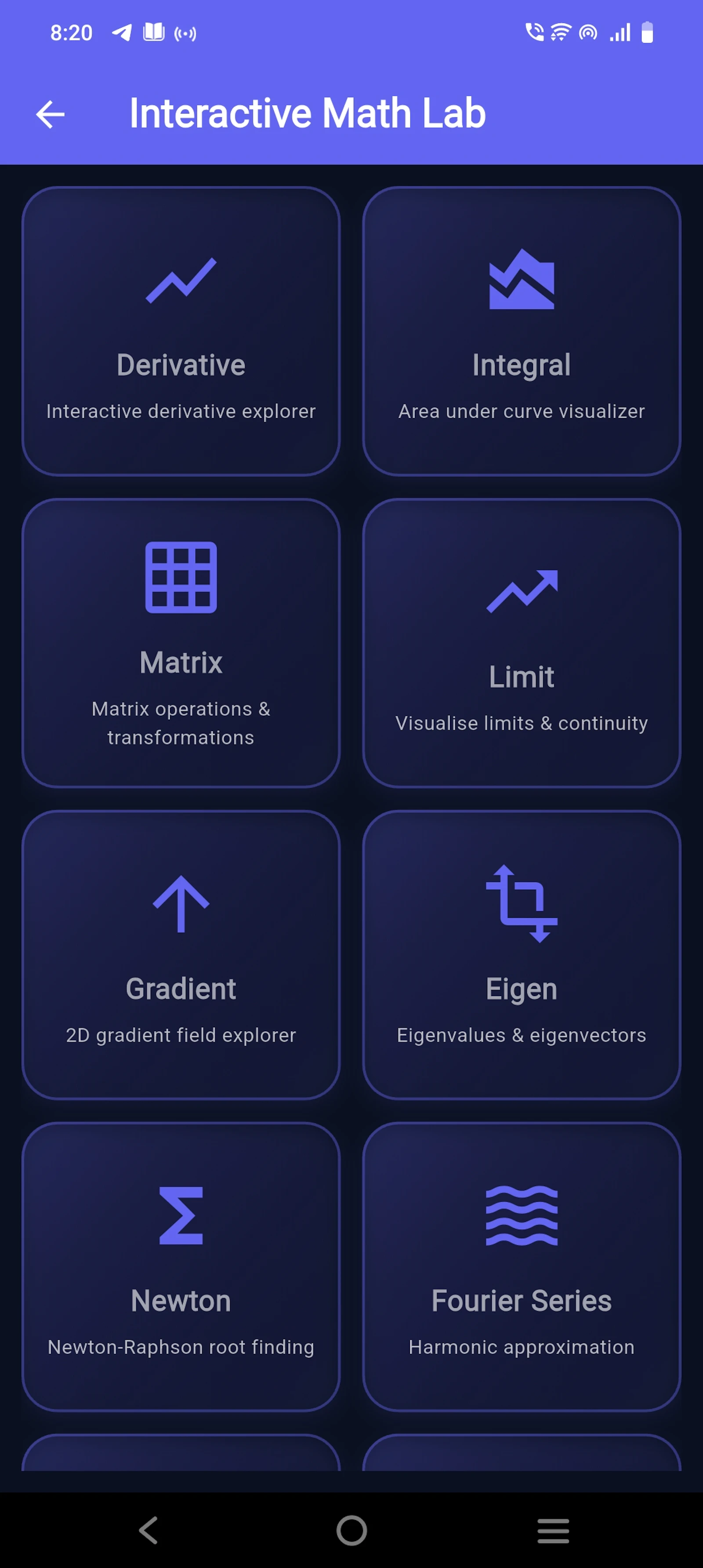 engineering maths visualizer  screenshot 5