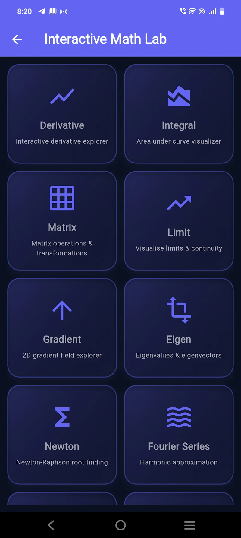engineering maths visualizer  screenshot 5