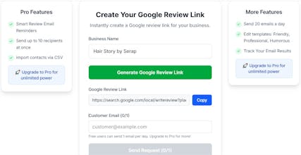 GoogleReviewBoost gallery image