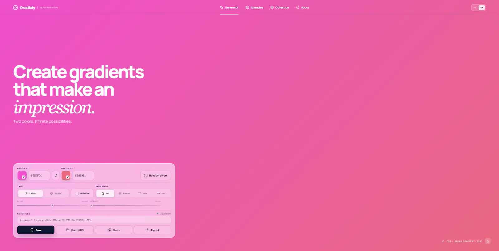 Gradialy by Fold Now Studio screenshot 5