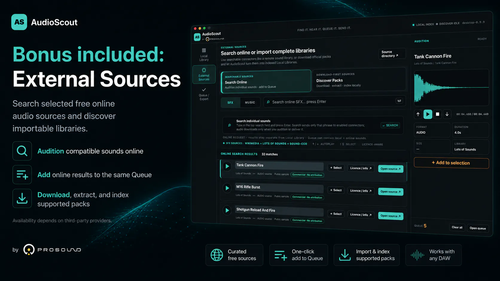 AudioScout by ProSound gallery image