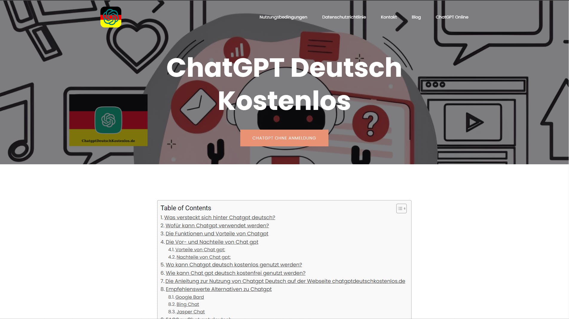 ChatGPT Deutsch Kostenlos media 1