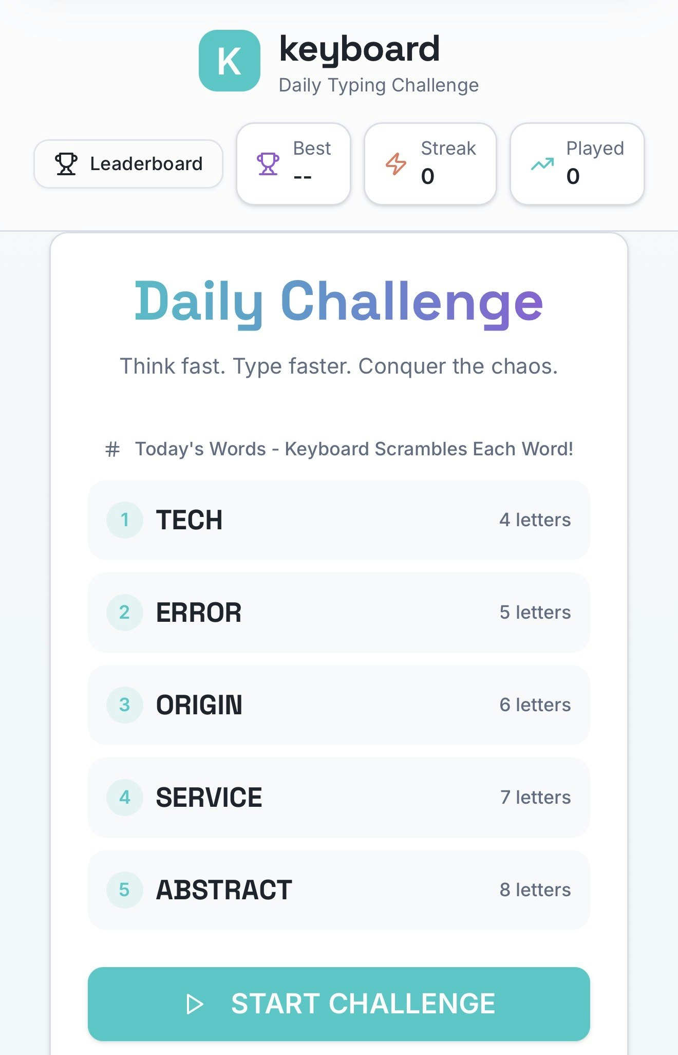 keyboard - Main screenshot showing features and interface