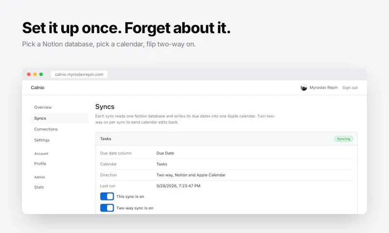 Calnio screenshot 4