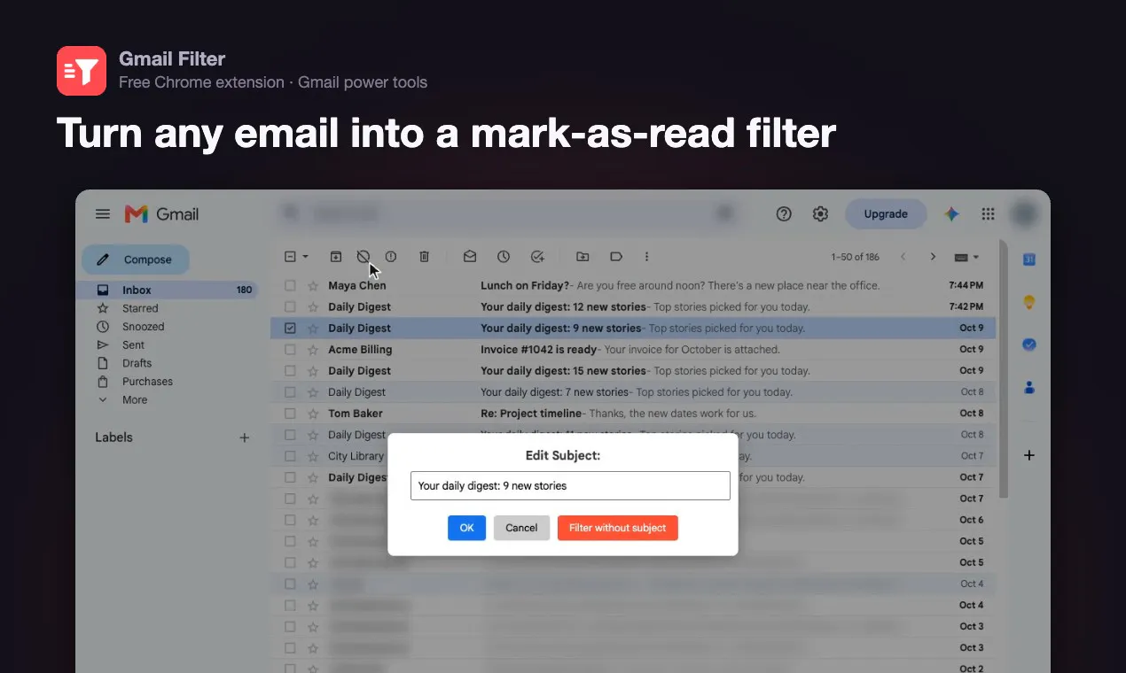 Gmail power tools by Leadomator gallery image