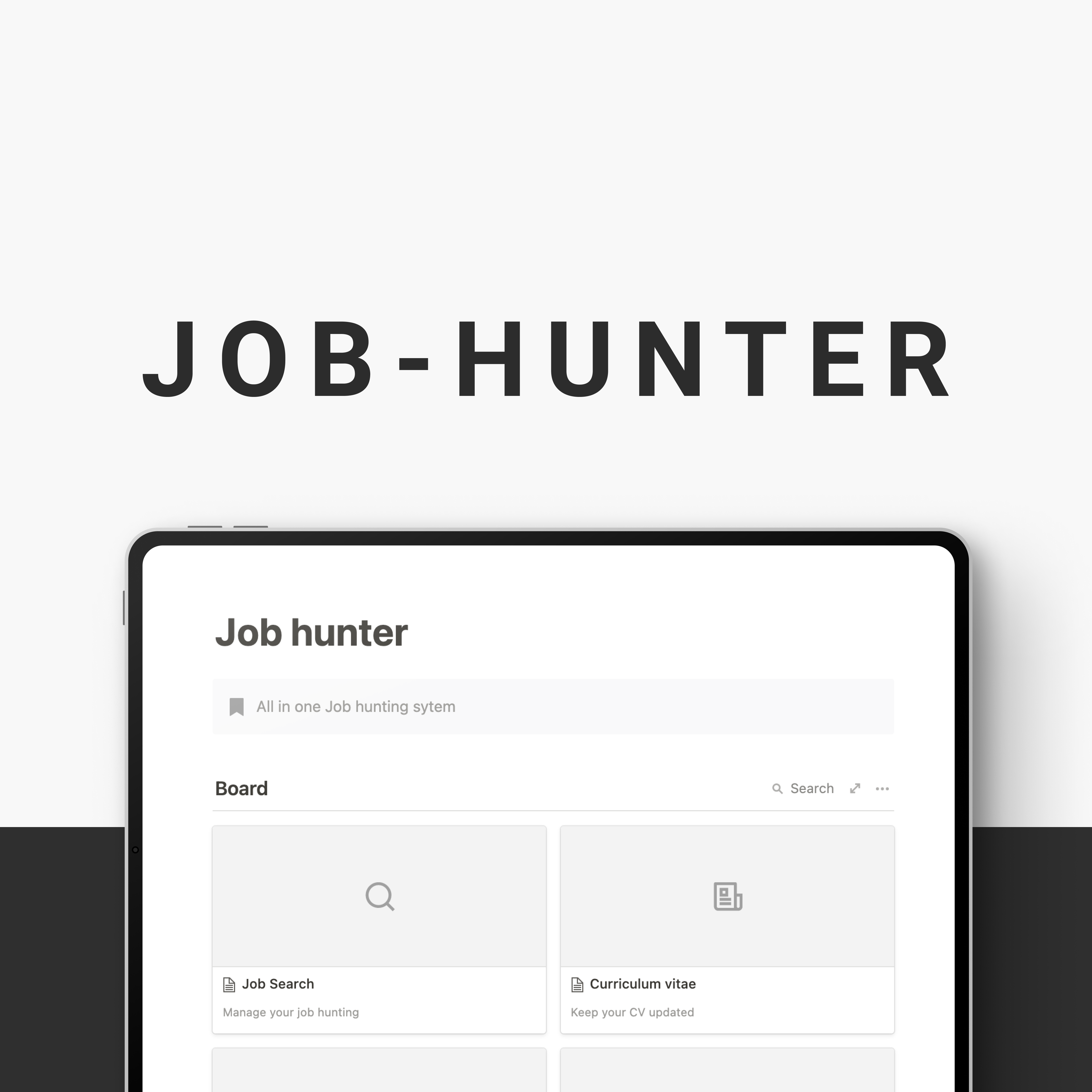 Job Hunter Hub