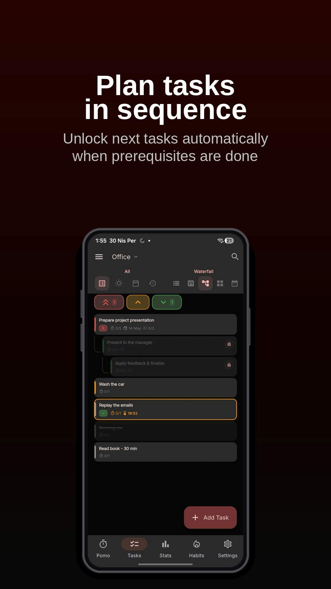 PomoPlan — Pomodoro, Tasks & Habits gallery image