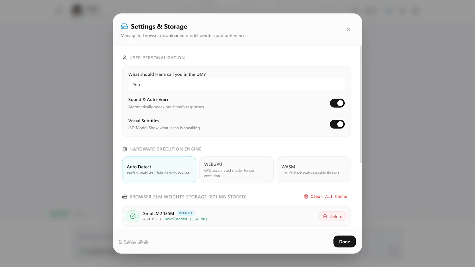 Hana screenshot 4