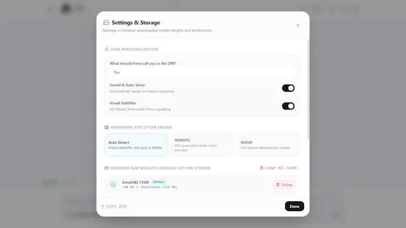 Hana screenshot 4
