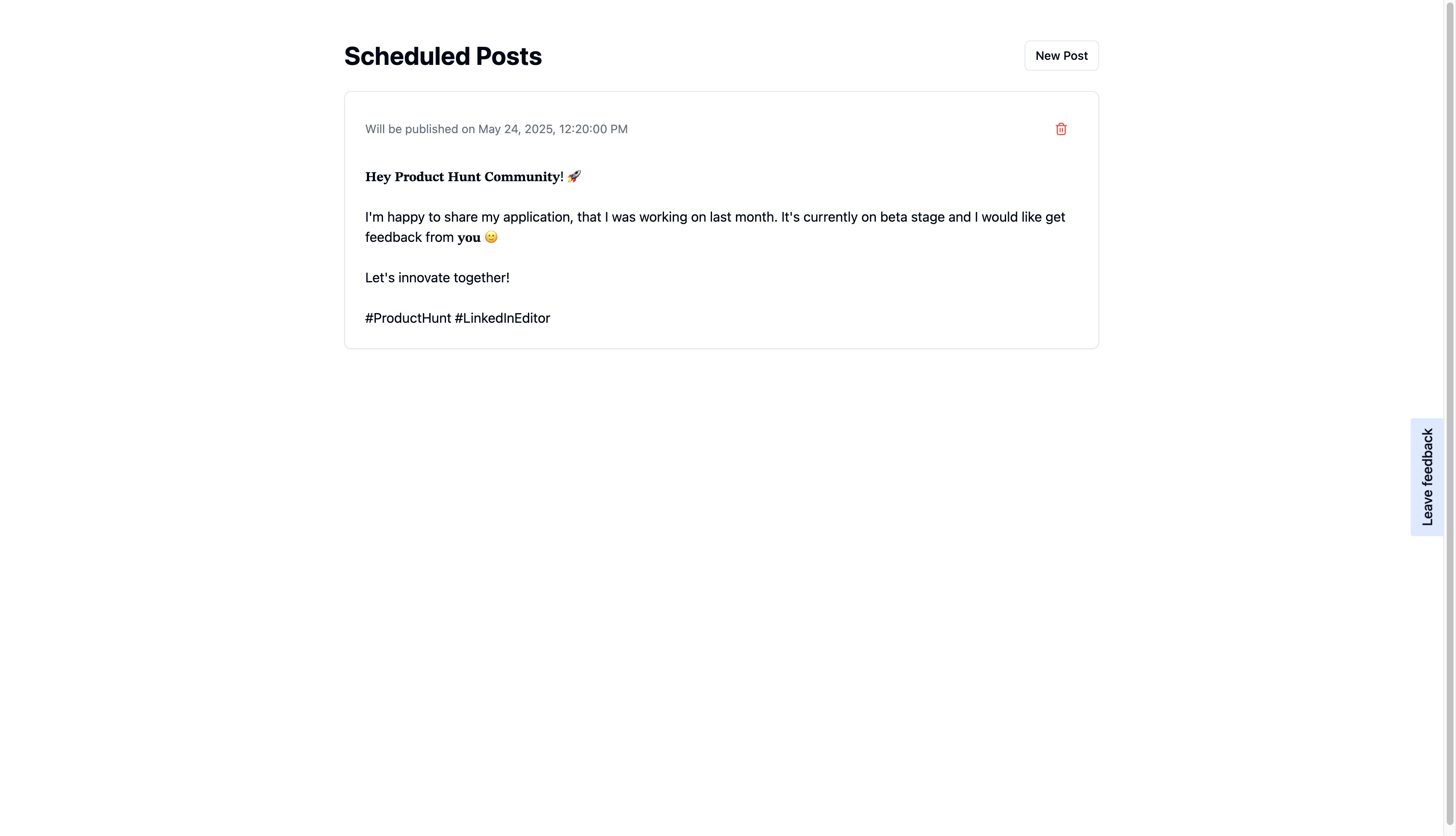 LinkedIn Editor gallery image