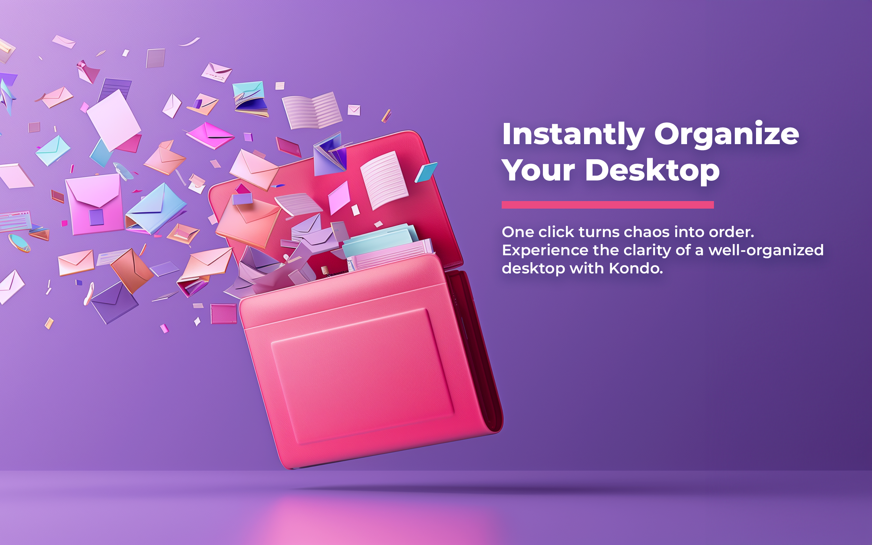 وسائط Kondo - Mac Desktop Cleaner - من نيران القمامة إلى سطح المكتب Zen 3