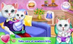 Kitten Newborn Doctor Clinic Checkup Game image