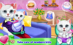 Kitten Newborn Doctor Clinic Checkup Game media 1